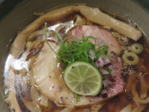 こく醤油@RAMEN MUROHOUSE（南砂町駅）具