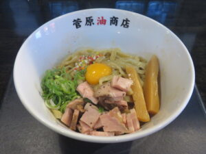 菅原油そば ベーシック@菅原油商店(東長崎駅)ビジュアル