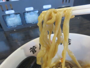 菅原油そば ベーシック@菅原油商店(東長崎駅)麺