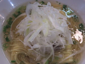 和牛テール塩そば@ビーフヌードル 丑の上にも三年(西日暮里駅)具