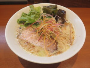 豆乳塩ラーメン@二閑人（元町・中華街駅）ビジュアル