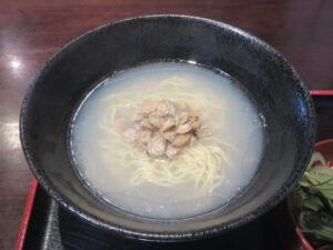 宍道湖しじみ潮味ラーメン@宍道湖しじみ潮味ラーメンの店 OISHINBO(王子駅)ビジュアル