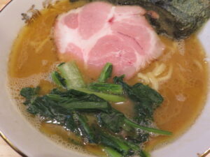 ラーメン@麺家 笑の道(浅草橋駅)具