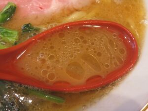 ラーメン@麺家 笑の道(浅草橋駅)スープ