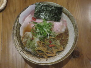整い熟成醤油@らぁ麺 食医(祐天寺駅)ビジュアル:トップ
