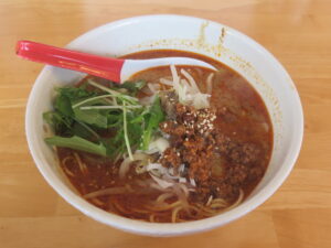 担々麺@麺屋 誉（埼玉県川越市）ビジュアル