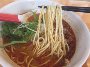 担々麺@麺屋 誉（埼玉県川越市）麺