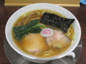 東京醤油ラーメンⅡ@自家製麺 うるちⅡ（浅草橋駅）ビジュアル