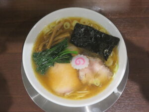 東京醤油ラーメンⅡ@自家製麺 うるちⅡ（浅草橋駅）ビジュアル：トップ