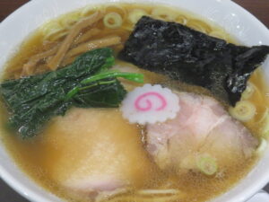 東京醤油ラーメンⅡ@自家製麺 うるちⅡ（浅草橋駅）具