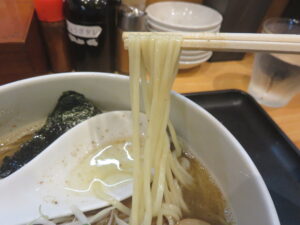 塩らぁめん（並）@麺屋 藤（徳島県那賀郡）麺