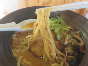 特製みそ@ら~麺処 克享(龍谷大前深草駅)麺