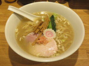 塩らぁ麺@薑麺香房 梅はら（立川北駅）ビジュアル