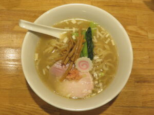 塩らぁ麺@薑麺香房 梅はら（立川北駅）ビジュアル：トップ