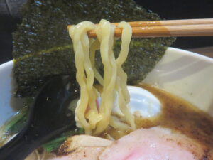 ラーメン@麺屋 ゆう冬(鶯谷駅)麺