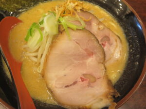 濃厚味噌ラーメン@味噌ラーメン 信玄みそ（聖蹟桜ヶ丘駅）具