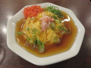 らうめん@淺草 來々軒(浅草駅)元祖 來々軒の天津丼(小)