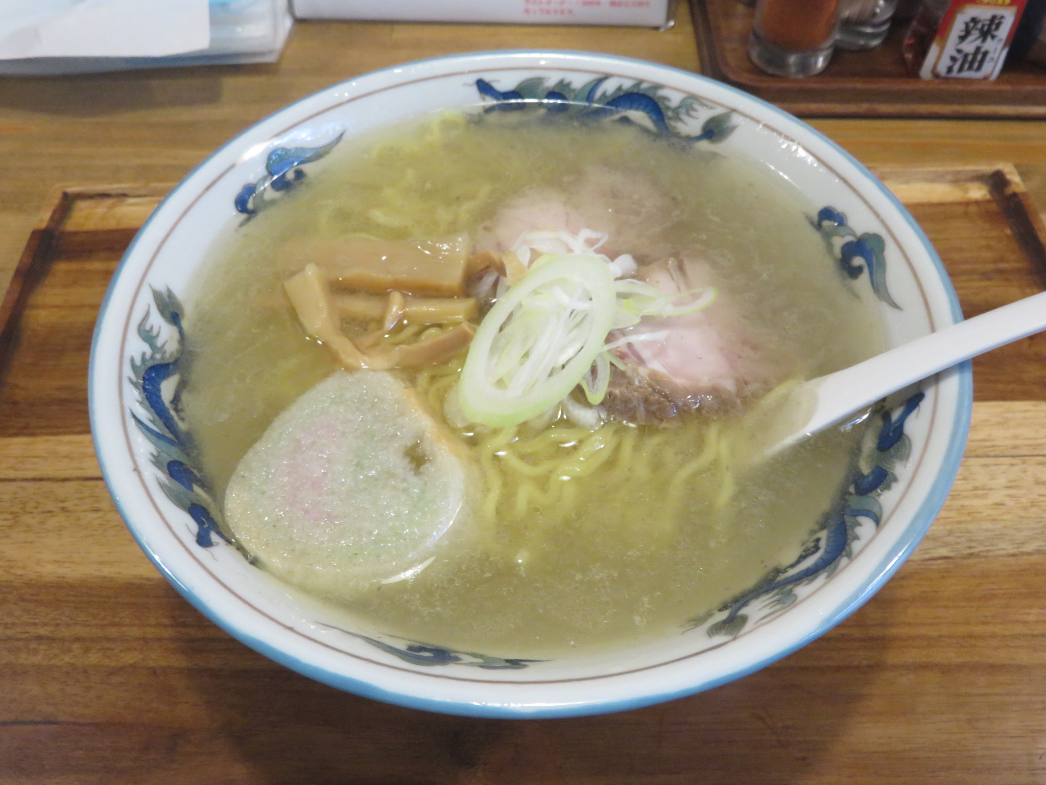 塩ラーメン@浅草軒 本店（美幌駅）ビジュアル