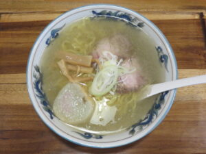 塩ラーメン@浅草軒 本店(美幌駅)ビジュアル:トップ