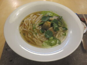 鮎の冷たいらぁ麺@NOUILLES JAPONAISE とくいち(二十四軒駅)ビジュアル