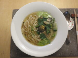 鮎の冷たいらぁ麺@NOUILLES JAPONAISE とくいち(二十四軒駅)ビジュアル:トップ