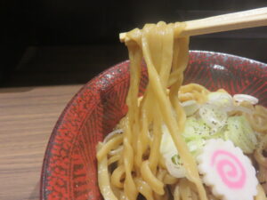 油そば(大)@御茶ノ水油そば するが(御茶ノ水駅)麺