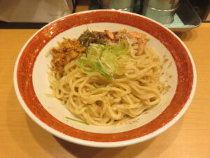 油そば(大盛)@麺屋 籠谷(中野新橋駅)ビジュアル