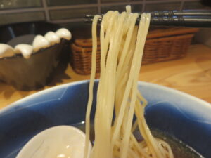 冷やしらぁめん(醤油)@ramen case-K(習志野駅)麺