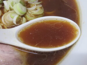 朝ラー@ラーメン店 えこた(鷹の台駅)スープ
