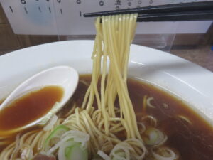 朝ラー@ラーメン店 えこた(鷹の台駅)麺