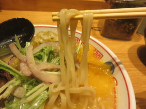常夏マンゴーの冷やし麺2026@うまかめん 麹町本舗（麹町駅）麺