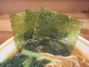 ラーメン@Ramen house メリー(埼玉県深谷市)具:海苔