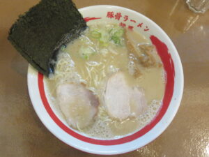 龍馬豚骨ラーメン@豚骨ラーメン 龍馬(市が尾駅)ビジュアル:トップ