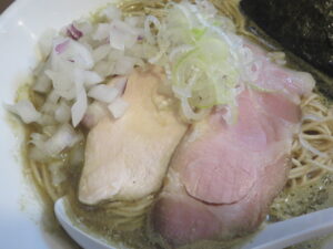丁寧煮干ラーメン@ラーメン専門 みかぼし軒(大森駅)具