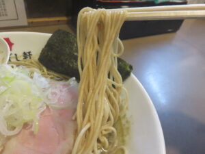 丁寧煮干ラーメン@ラーメン専門 みかぼし軒(大森駅)麺