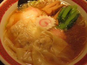 ワンタン麺@麺創庵 砂田（井荻駅）具