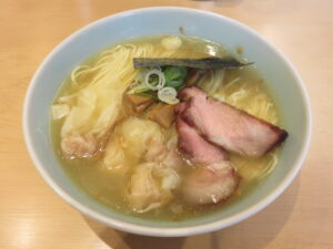 ミックスワンタン麺（塩）@立川 石ゃ森（西国立駅）ビジュアル