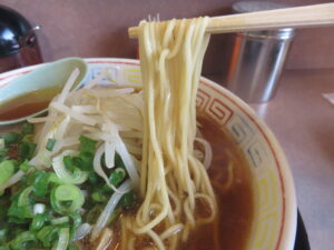 中華そば@あまい からい（岡山駅）麺
