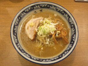 味そらぁめん（並盛）@らぁめん 千寿 御徒町店（上野御徒町駅）ビジュアル：トップ