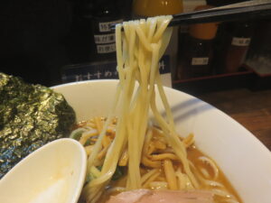 焼きあご塩らぁ麺@中華そば ばらや（住吉駅）麺