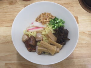 汁なし中華(1玉)@麺と丼の店 からたち(千歳烏山駅)ビジュアル:トップ