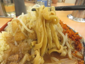 ラーメンミニ@我孫子 青龍軒（我孫子駅）麺
