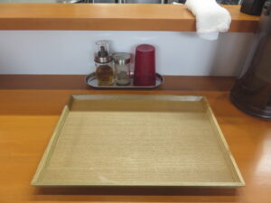 出汁あぶらそば@節貝麺 和のいつ花（栃木駅）卓上